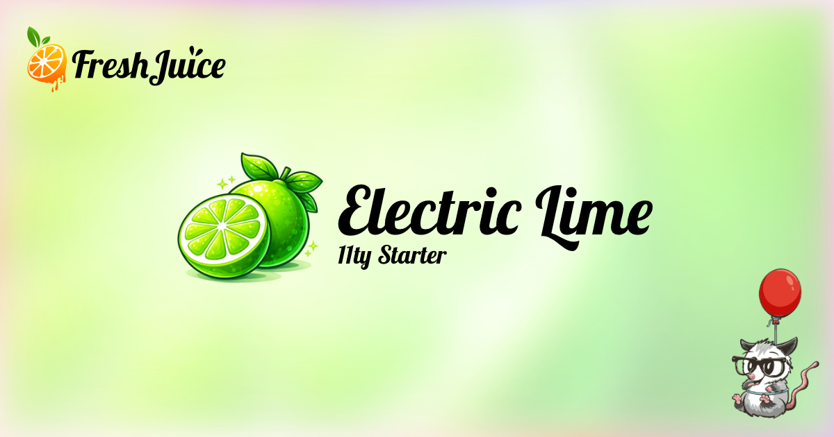 Home | Electric Lime